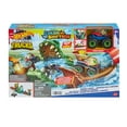 thumbnail image 7 of Hot Wheels Monster Trucks Arena Smashers Swamp Chomp Playset with 1 Toy Truck, 7 of 7