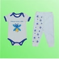 thumbnail image 2 of Someone Needs a Nap Glow Bug - Baby Boy 2-Piece Clothing Set | Onesie Bodysuit or T-shirt with matching Sweatpants | Short Sleeve | Cotton | Baby Shower Gift | 0-36 months, 2 of 5