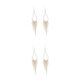 thumbnail image 4 of Minnieouse 1 par de pendientes colgantes, borlas de cadena larga, accesorios de joyería en forma de gota de agua, decoraciones de moda para Oro 2piezas, 4 of 6