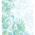 thumbnail image 3 of Ambesonne Scallop Duvet Cover Sets, Repetitive Hand Drawn Shell, 2-King, Pale Yellow Sea Blue, 3 of 3
