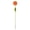 Orange, variant on Artificial Crochet Flowers Bouquet, Handmade Knitted Flowers, Completed Crocheted Tulips Flowers Gift for Mother's Day Birthday Wedding Home Decor, 17.7 Inch, Allergy-Friendly,Light Blue