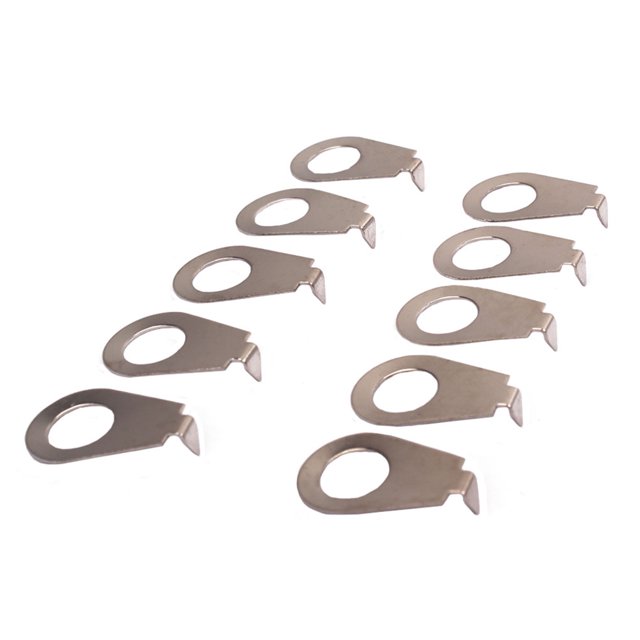 Soidarity Perillas de guitarra de 10 piezas, indicador de perilla resistente al desgaste que ahorra trabajo, parte de bajo conveniente para principiantes Type3 NO3 Soidarity OD026750-02