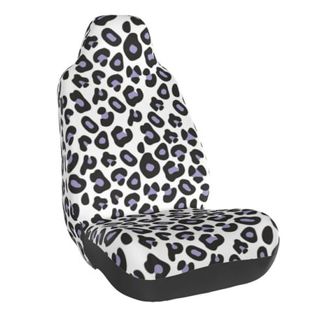 Elastic Car Seat Cover Seat Protection And Anti-Pollution Seat Cover Suitable For Most Car Seats. Such As: Cars Suvs Trucks Vans Etc. Leopard Pattern Decorative Design