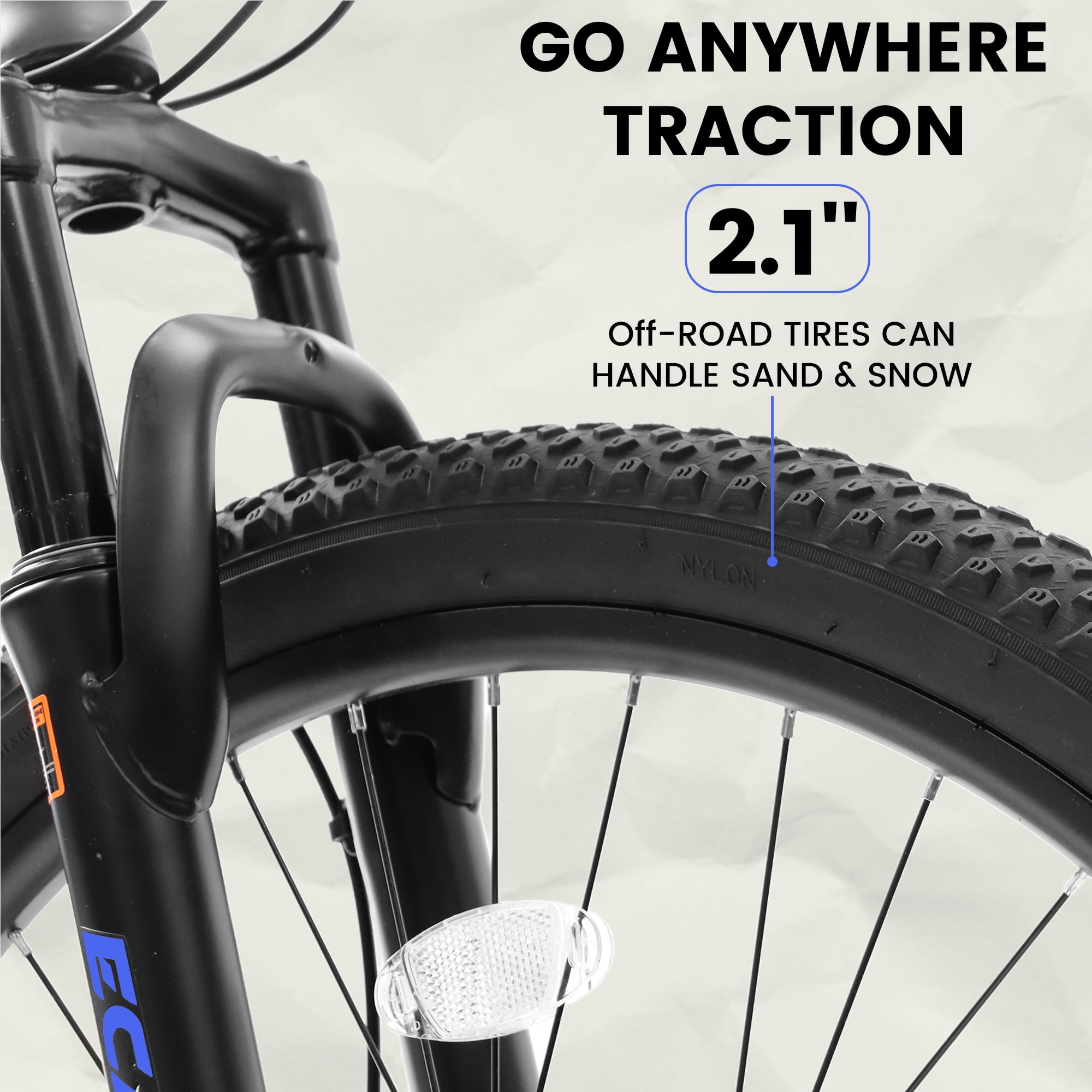 26 Inch Mountain Bike, 21-Speed Disc Brake, Front Fork Rear Shock Absorber Carbon Steel Frame Mountain Bike, Mens Womens Trail Commuter City Bicycles