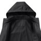 thumbnail image 5 of Chaquetas y abrigos casuales con capucha de manga larga para mujer, moda de color sólido, manga larga, bolsillo, cremallera, chaquetas impermeables para exteriores, abrigo cortavientos, blusa de polié, 5 of 6