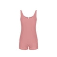 thumbnail image 5 of qucoqpe Summer Tankini Swimsuits for Women Fashion Solid Color Adjustable Strap Two-Piece Modest Bathing Suits Beach Vacation Swimwear with Boyshorts, 5 of 9