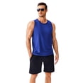 thumbnail image 4 of Pinspark Men's 3 Pack Workout Tank Tops Quick Dry Sleeveless Muscle Tee Gym Bodybuilding Fitness Shirts for Men, 4 of 6