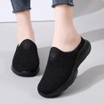 thumbnail image 5 of NOKIO Slip On Mules & Clogs for Womens Light Open Back Shoes Comfort Walking Shoes Breathable Slippers Closed Toe Slides Women's Slip On Travel Soft Sole Comfortable Shoes, 5 of 9