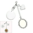 thumbnail image 2 of Lacy Wedding Bouquet Charm Photo Frame Charm Wedding Memorial Ornament, 2 of 10