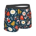 thumbnail image 3 of Disketp Holiday Christmas Cookies Men'S Boxer Briefs,Soft And Breathable Cotton Underwear With Comfortflex Waistband, 3 of 9