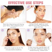 Mooyam Collagen Night Wrapping Mask for Glass Skin – Korean Skincare for Hydrated, Radiant Skin – Overnight Firming & Hydration – Easy Peel-Off For All Skin Types