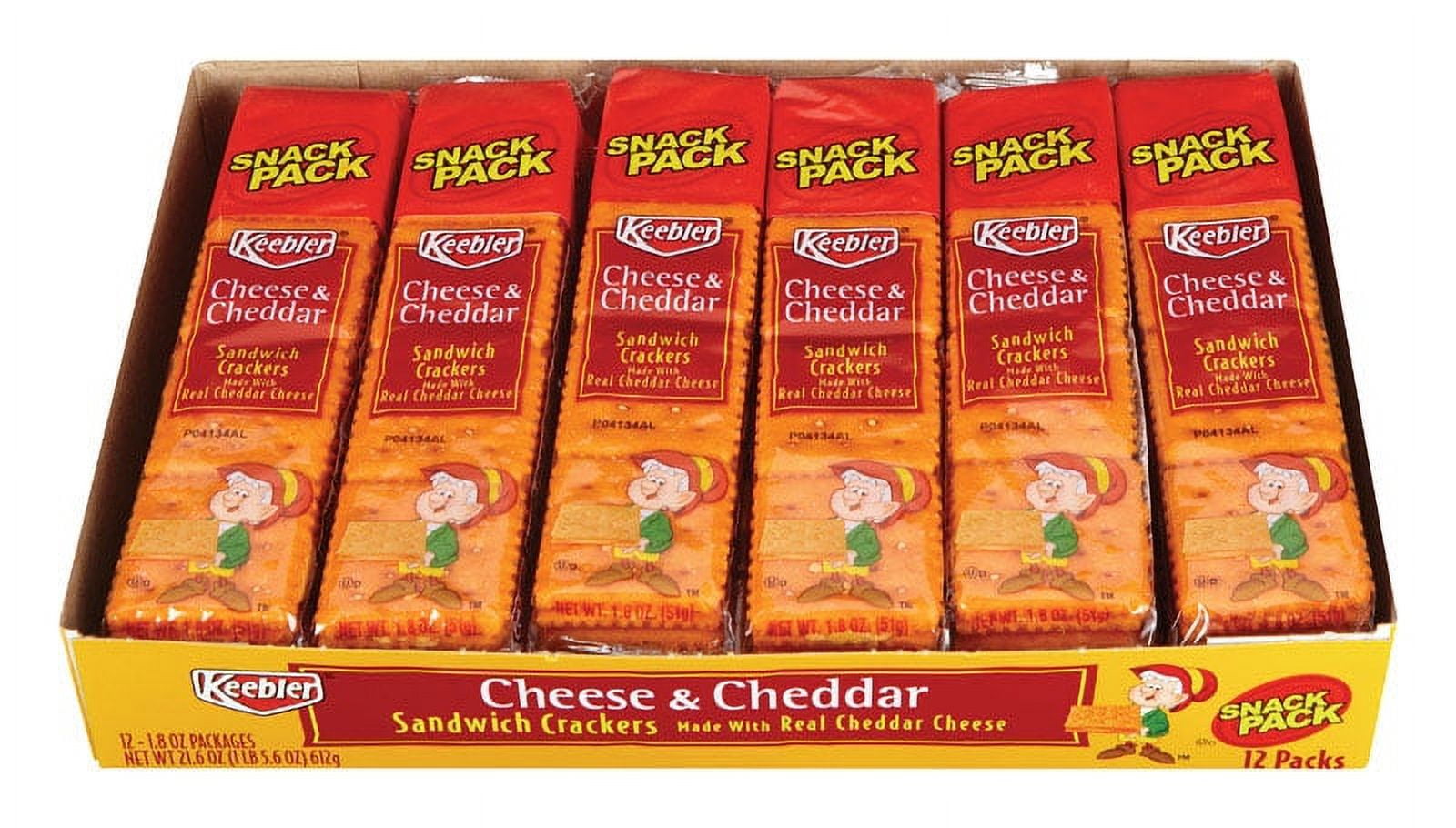 Keebler Cheese Crackers with Cheddar Cheese