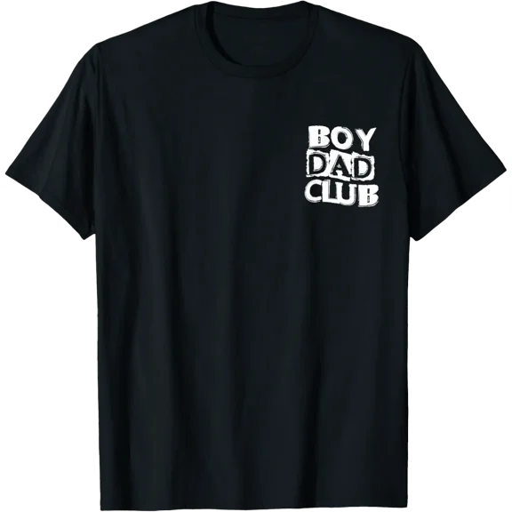 Boy Dad Club Pocket Daddy Of A Boy Dad-Son Mens T-Shirt