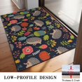 thumbnail image 3 of Cute Hedgehog Pattern with Pioneer Flower Door Rugs,Washable Non Slip Door Mats Indoor,Decorative Door Mats,Entry Mat Indoor for Entrance,Bedroom,Kitchen,Bathroom,20"x32", 3 of 6