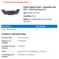 thumbnail image 2 of Engine Splash Shield - Compatible with 2013 - 2014 Ford Focus ST, 2 of 2