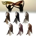 thumbnail image 2 of ROZYARD Lightweight Keffiyeh Head Scarf Shemagh Scarf Arabian Head Cover Print Headwrap, 2 of 10