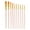 Pink, variant on LAILLSH 2026 New Arrival Pencils Round Tip Brushes Nylon Brushes Artist Wood Brushes For Oil Watercolor Face Nail Arts Miniature And Rock Painting