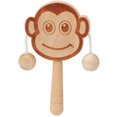 thumbnail image 1 of Bangcool Kids Rattle Drum Wooden Cartoon Animal Educational Rattle Toy Musical Toy, 1 of 10