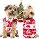 thumbnail image 1 of QETRABONE Disfraz de Navidad para perros pequeños, mascotas, gatos, suéter, suministros para mascotas, disfraz de Navidad, jerseys para perros, copo de nieve, patrón de alce, trajes de Navidad para pe, 1 of 1