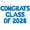 Blue, variant on Letter Balloons - CONGRATS CLASS OF 2028 16" Inch Alphabet Letters Foil Mylar Balloon Graduation Party Banner (Blue)