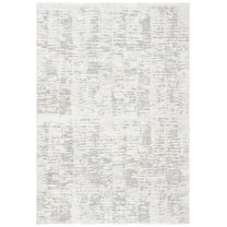 SAFAVIEH Martha Stewart Sabrina Jake Distressed Area Rug, Ivory/Beige, 2'6" x 4'