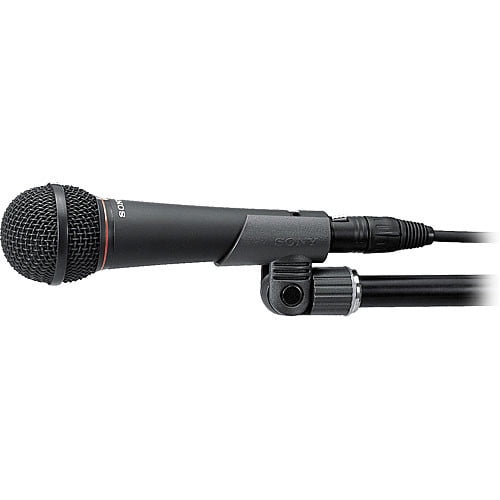Sony F-780 Handheld Cardioid Dynamic Microphone | Rugged Metal Build, Tight Vocal Pickup Pattern & Low-Noise Performance | Ideal for Live Sound, Presentations & Events + XLR + Cable Ties + More