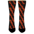 thumbnail image 4 of ThisWear Food Gift Bring Me Some Bacon Gift Set Bacon Themed Gifts Breakfast Socks 2-Pair Novelty Crew Socks, 4 of 5