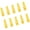 Yellow, variant on 10Pcs Quick Piercing Connector Low Voltages Wire Connector Landscape Lighting Connectors Waterproof Crimp Wiring Terminal