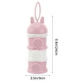 thumbnail image 2 of Hytrove 1 Ensemble Rose Contenant de Rangement Formule Empilable Grande Capacité pour 0,00 X 9,00 X 7,50 Po, 2 of 8