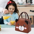 thumbnail image 4 of Lunch Bag Insulated Tote Bag, Lunch Cool Bag Thermal Lunch Organizer, Foldable Picnic Bags, Portable Thermal Cooler Bag for Work Outdoor Travel Picnic, 4 of 7