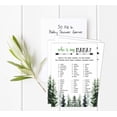 thumbnail image 2 of Inkdotpot My Mommy Name Activity Cards Greenery Baby Shower 50 Sheets Who Is My Mommy Greatest Adventure Baby Shower Game, 2 of 6