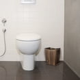 thumbnail image 2 of Papelera pequeña de madera ETELI para oficina, color marrón, 2 of 7