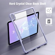 Fintie Case for iPad Air 11-inch M3 (2025) / M2 (2024), iPad Air 5th (2022) / 4th Generation (2020) 10.9 Inch - Shockproof Soft TPU Bumper with Slim Lightweight Clear Transparent Back Cover