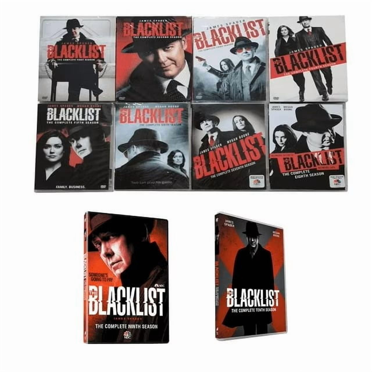 The Blacklist: The Complete Series Seasons 1-10 DVD - Walmart.com