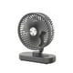 thumbnail image 2 of Ventilador, ventilador de techo, ventilador de escritorio, ventilador portátil para oficina, escritorio, colgante, pequeño ventilador USB portátil con pantalla digital, ventilador pequeño con batería, 2 of 6