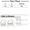 thumbnail image 3 of Amidoa Women's Bras No Underwire Sports Criss Cross Bras Womens Bralette, 3 of 6