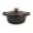 Chocolate Brown, variant on Denmark Tools for Cooks 2-Quart Stoneware Casserole Pan Baking Dish with Lid, White