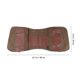 thumbnail image 2 of Double Pouches Mountain Storage Bag Weight Loading Pouch Canvas Seat Organizer for Travel Picnic (Khaki), 2 of 3