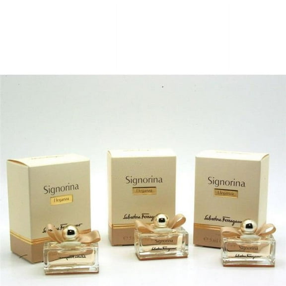 Salvatore Ferragamo SIGE015 0.15 oz Womens Signorina Eleganza EDP Mini Fragrance