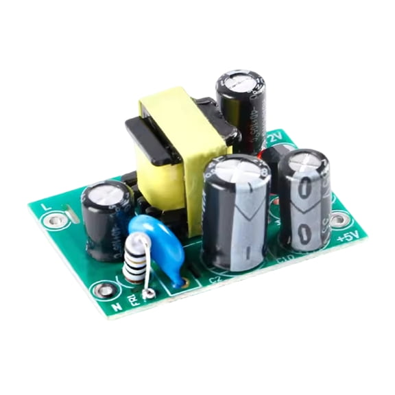 ACDC Converters Module with Two Outputs Transforming AC 110V 220V to DC5V and 12V for Use
