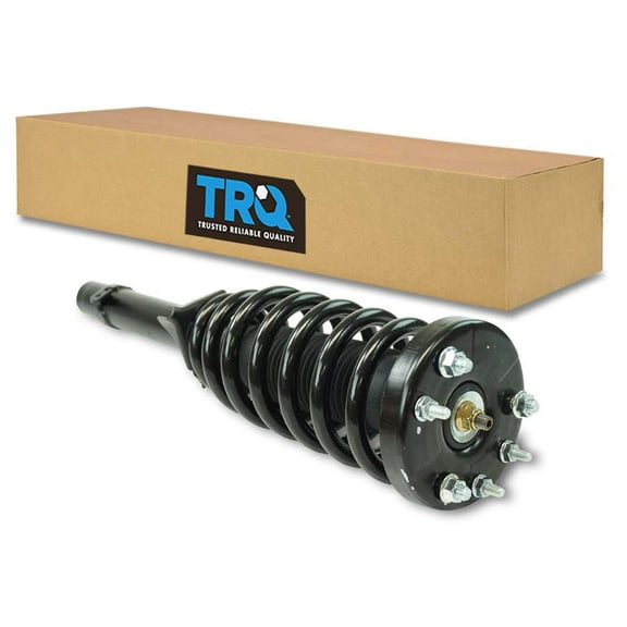TRQ Front Left Complete Strut & Coil Spring Assembly Drivers Side Fits Select 2010-2011 Honda Accord Crosstour 2012 Crosstour