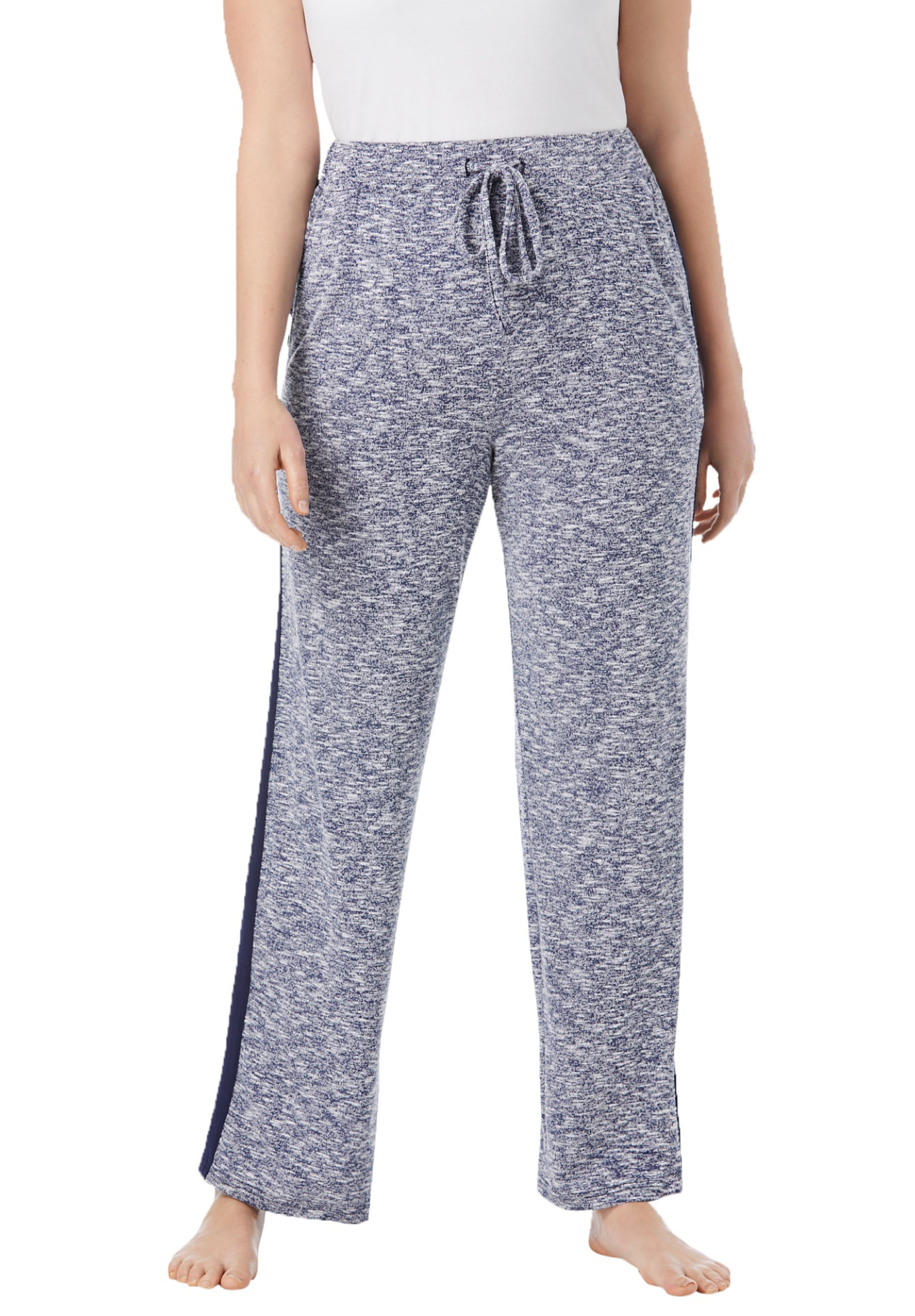 Dreams & Co. Women's Plus Size Supersoft Lounge Pant Pajama Bottoms ...