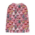 thumbnail image 5 of Auroural Cardigan Sweaters for Women Oversized Ladies' Casual Printed Knitted Cardigan with Button Up Jacket and Top, 5 of 5