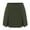 Army Green, variant on THDHVS Women's Skirts,Women High Waist Skort with Double Side Slits Stretchy A Line Shape with Zipper Closure Sporty Fashion Pants for Casual Outings and Active Wear,Skirts for Women Trendy
