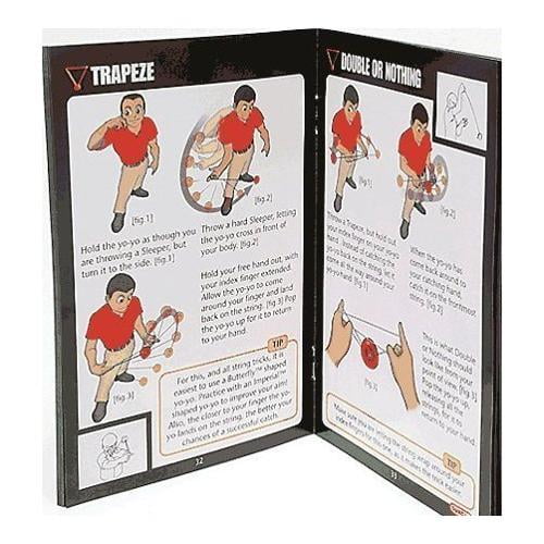 Duncan Toys Yoyo Trick Book 60 Tricks, Step By Step Yoyo Instructional By Yoyo Master Steve