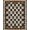 Brown, Pattern 16, variant on ODIKA Throw Large Checkered Vintage Distressed Decorative Motifs Couch Non-Slip Chair-Friendly for Home Office, Gaming Room, Under Desk