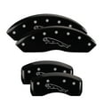 thumbnail image 2 of MGP 4 Caliper Covers Engraved Front & Rear MGP Black finish silver ch Fits select: 2007-2008,2011-2012 ACURA RDX TECHNOLOGY, 2 of 6