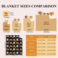 thumbnail image 3 of Yibo Hamster Blanket Flannel Soft and Comfortable Anti-static Bed Sofa Blanket, 3 of 7