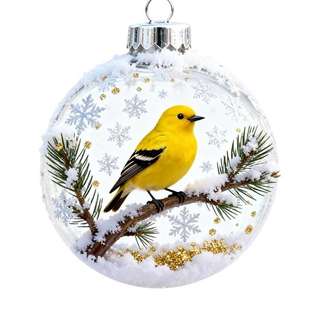 Hangs Multiple 2D Acrylic Animal Themed Ornaments for Shatterproof Christmas Trees Designed for Caring Individuals