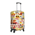 thumbnail image 3 of Xecao Cars print Elastic Luggage Cover, with double-sided print , is perfect for travel, business, and daily use, 3 of 9